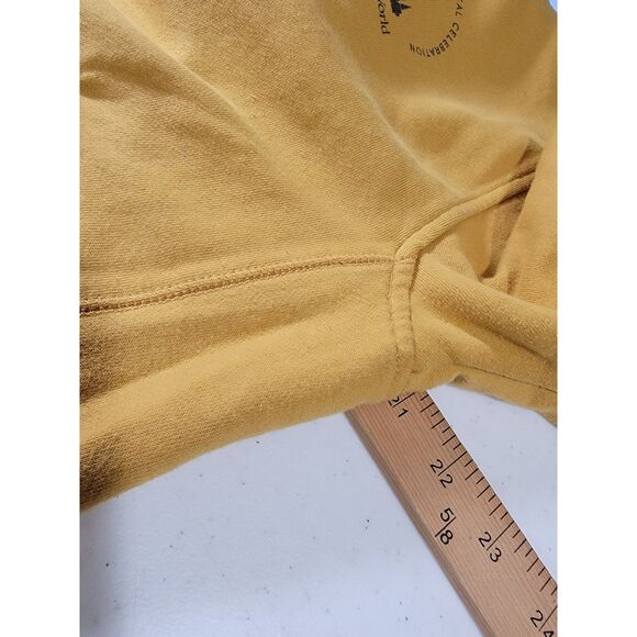 Disney World 50th Anniversary Mickey Mouse Gold Hoodie - Small - Picture 4 of 8